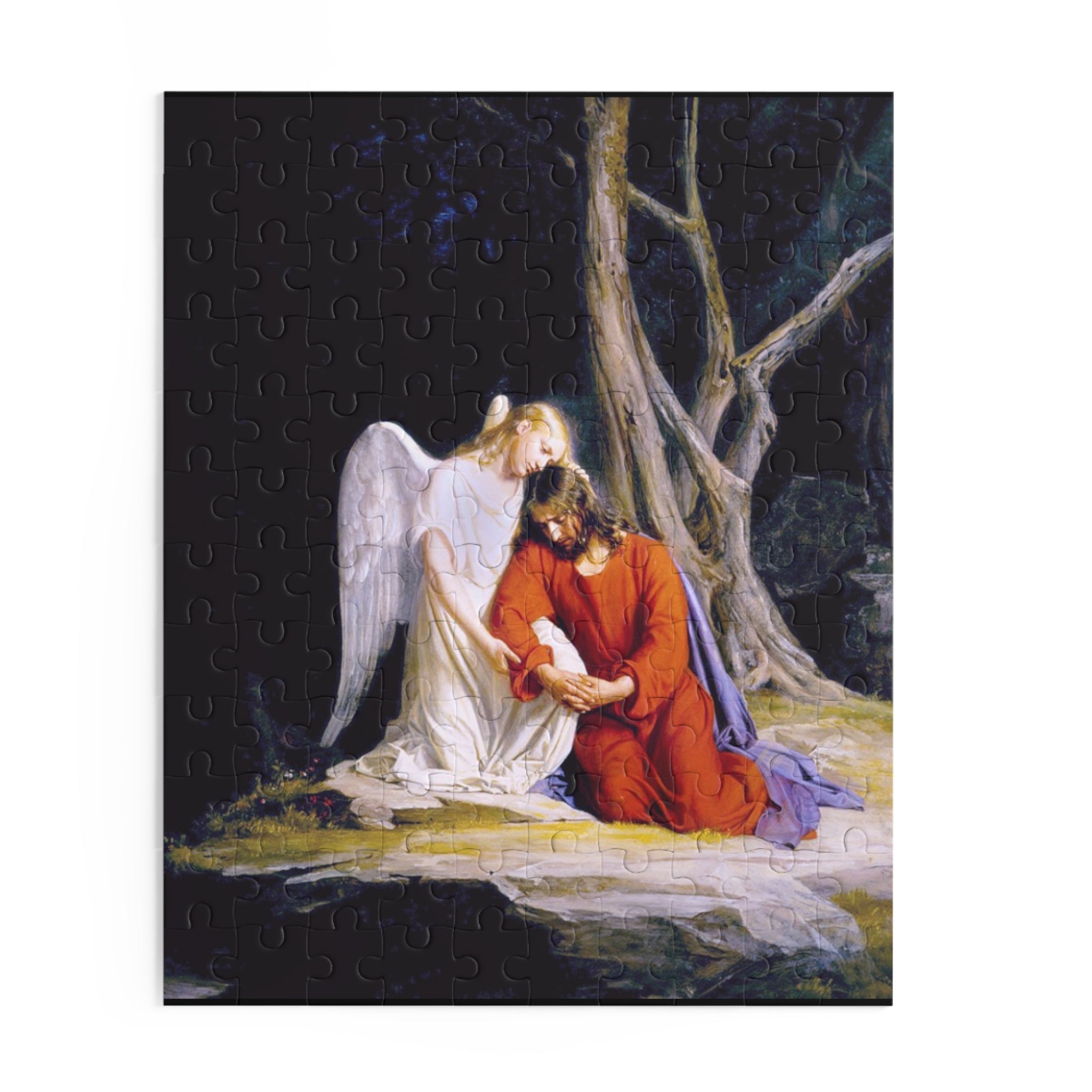 Jesus at Gethsemane - Jigsaw Puzzle