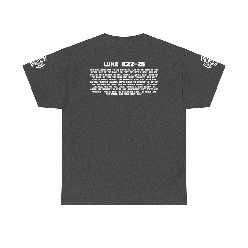 Luke 8:22-25 - Heavy Cotton T-Shirt