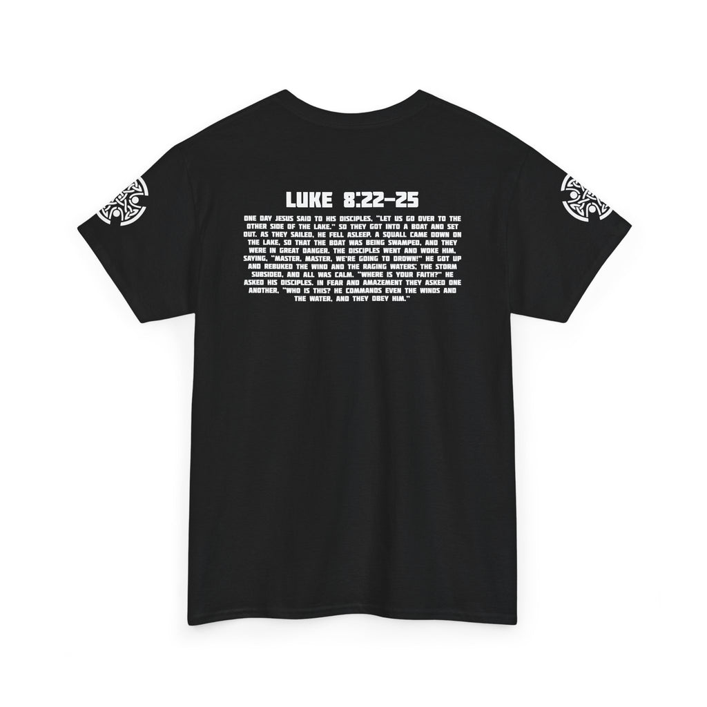 Luke 8:22-25 - Heavy Cotton T-Shirt
