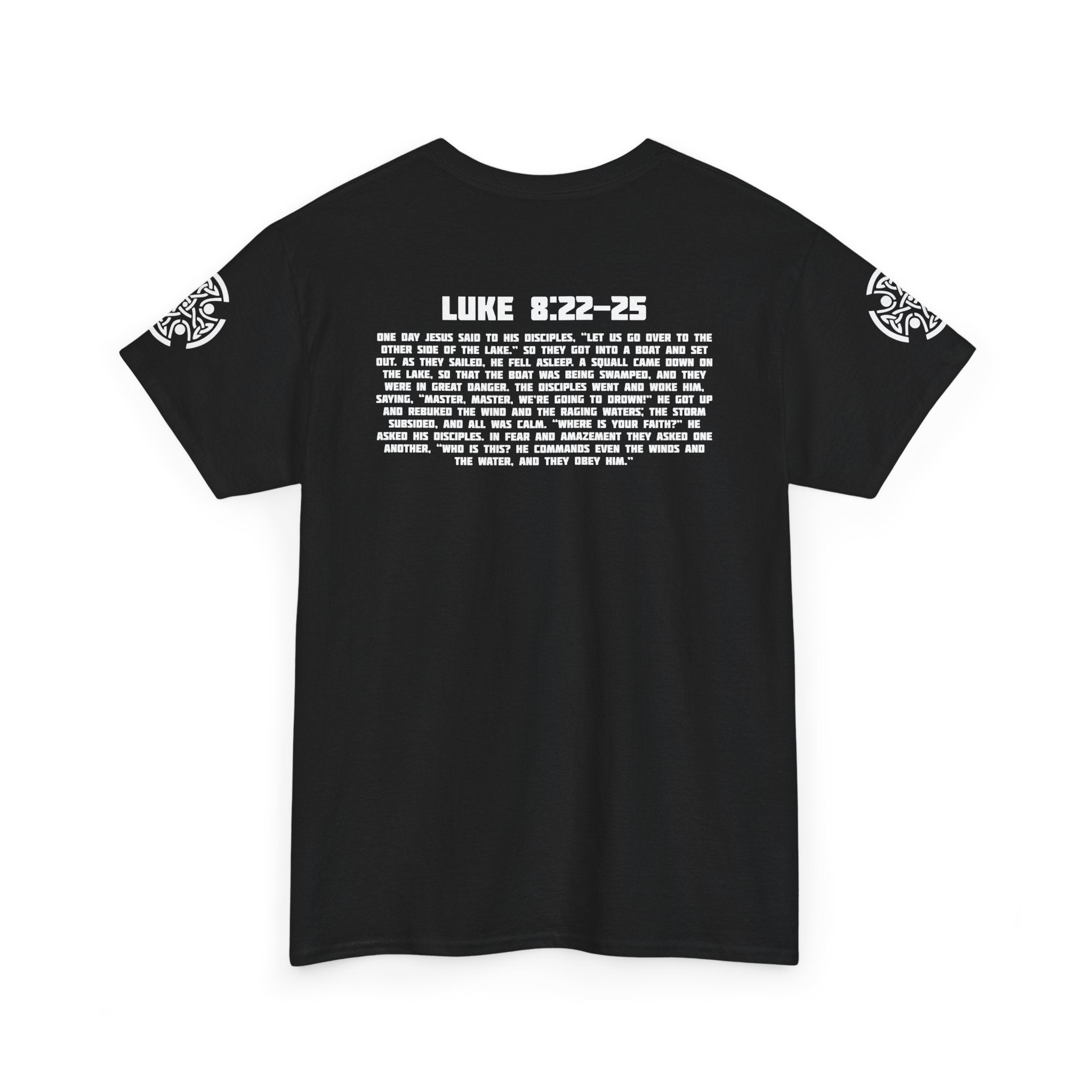 Luke 8:22-25 - Heavy Cotton T-Shirt
