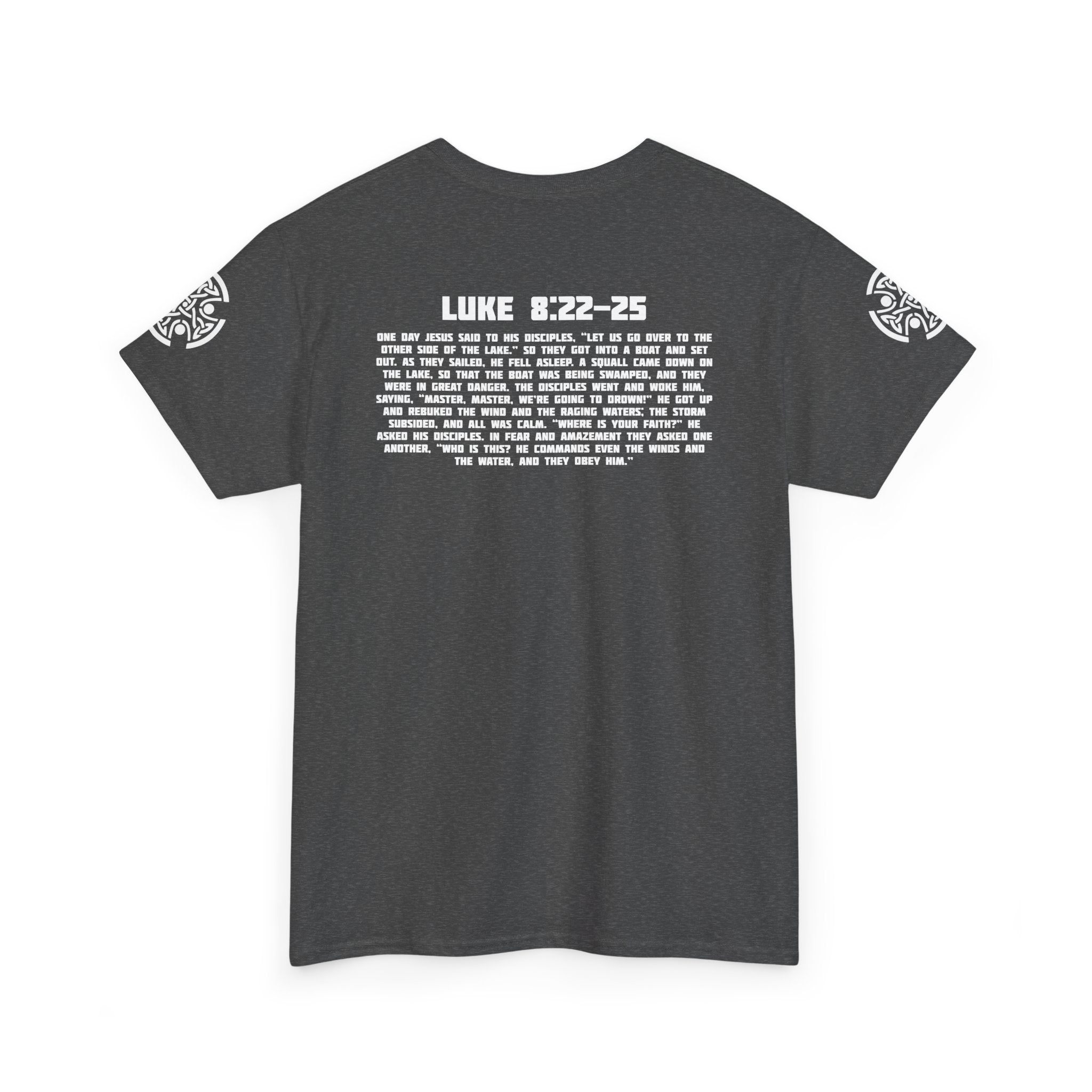 Luke 8:22-25 - Heavy Cotton T-Shirt