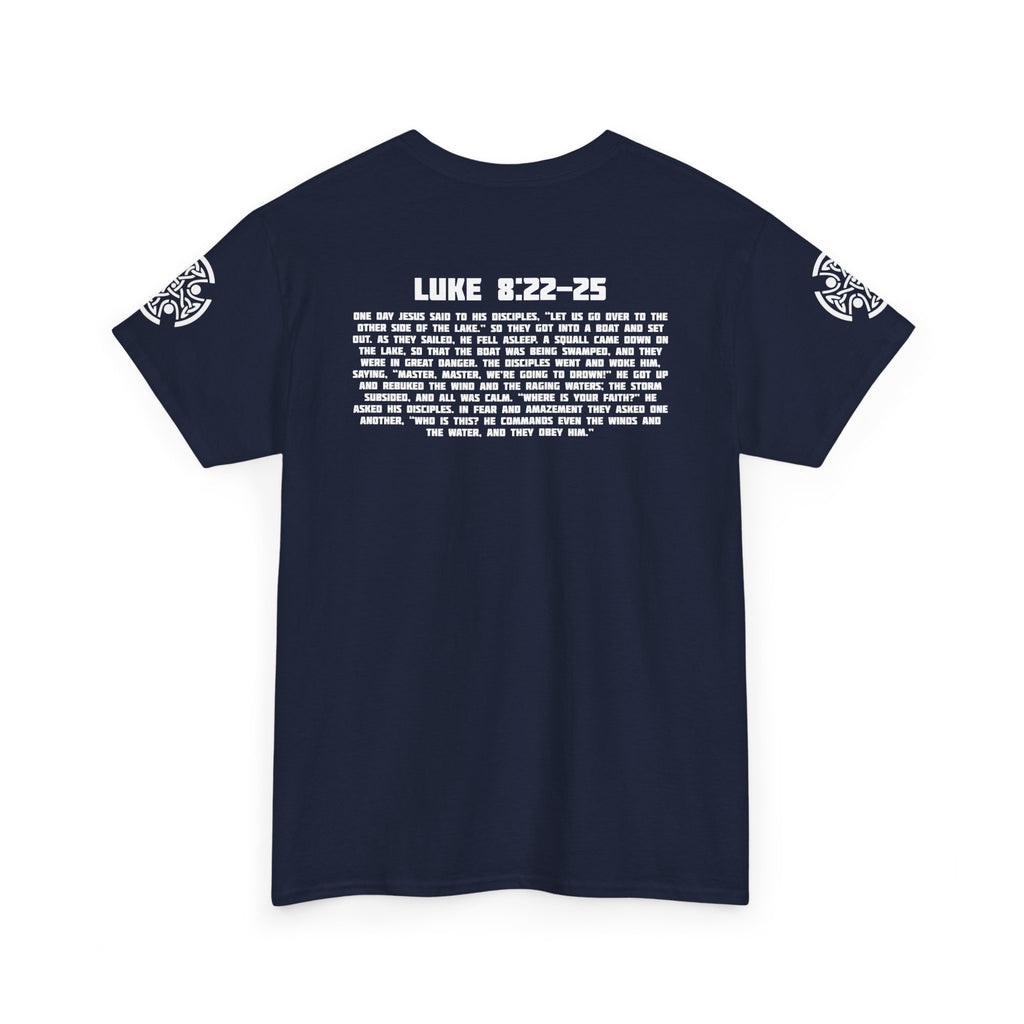 Luke 8:22-25 - Heavy Cotton T-Shirt