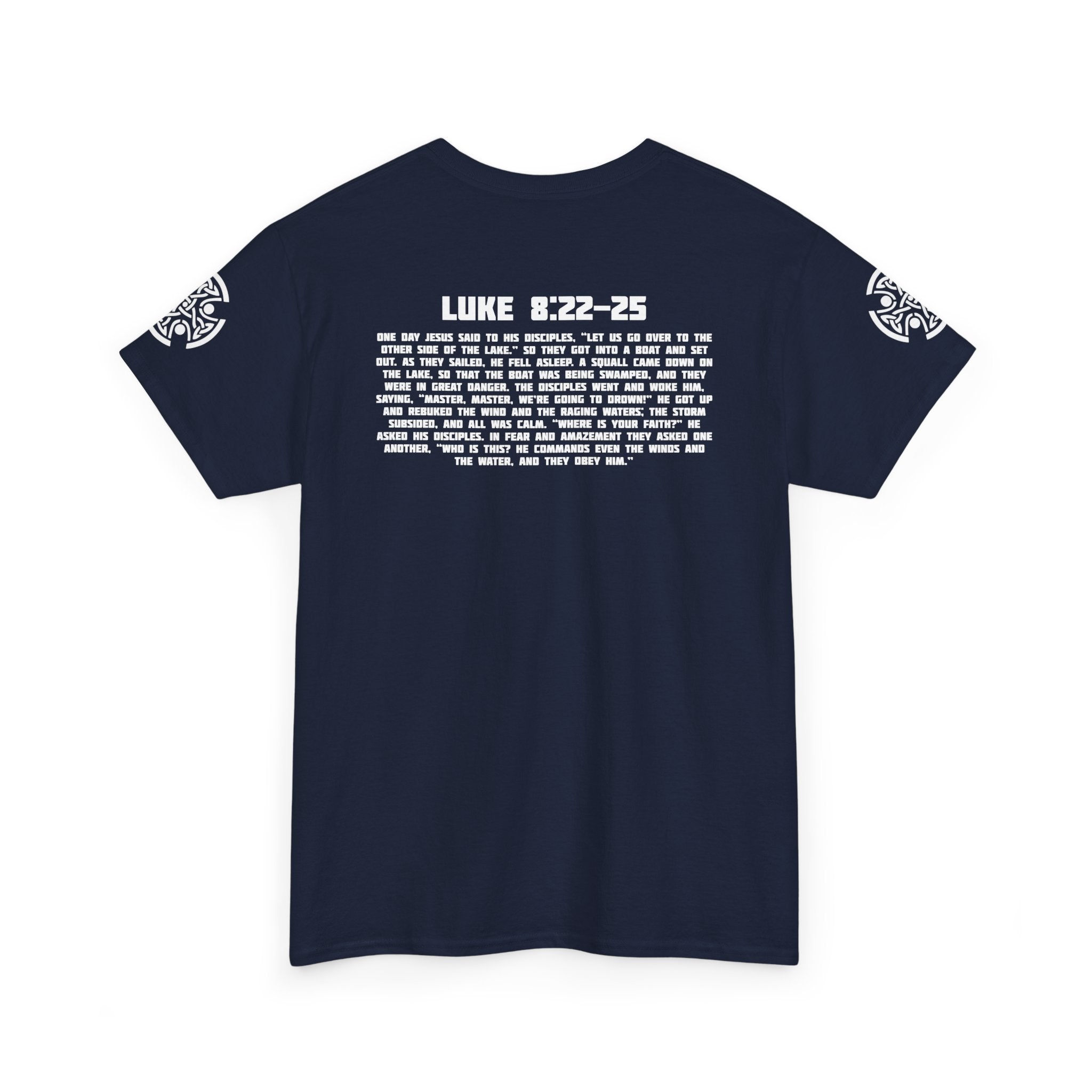 Luke 8:22-25 - Heavy Cotton T-Shirt