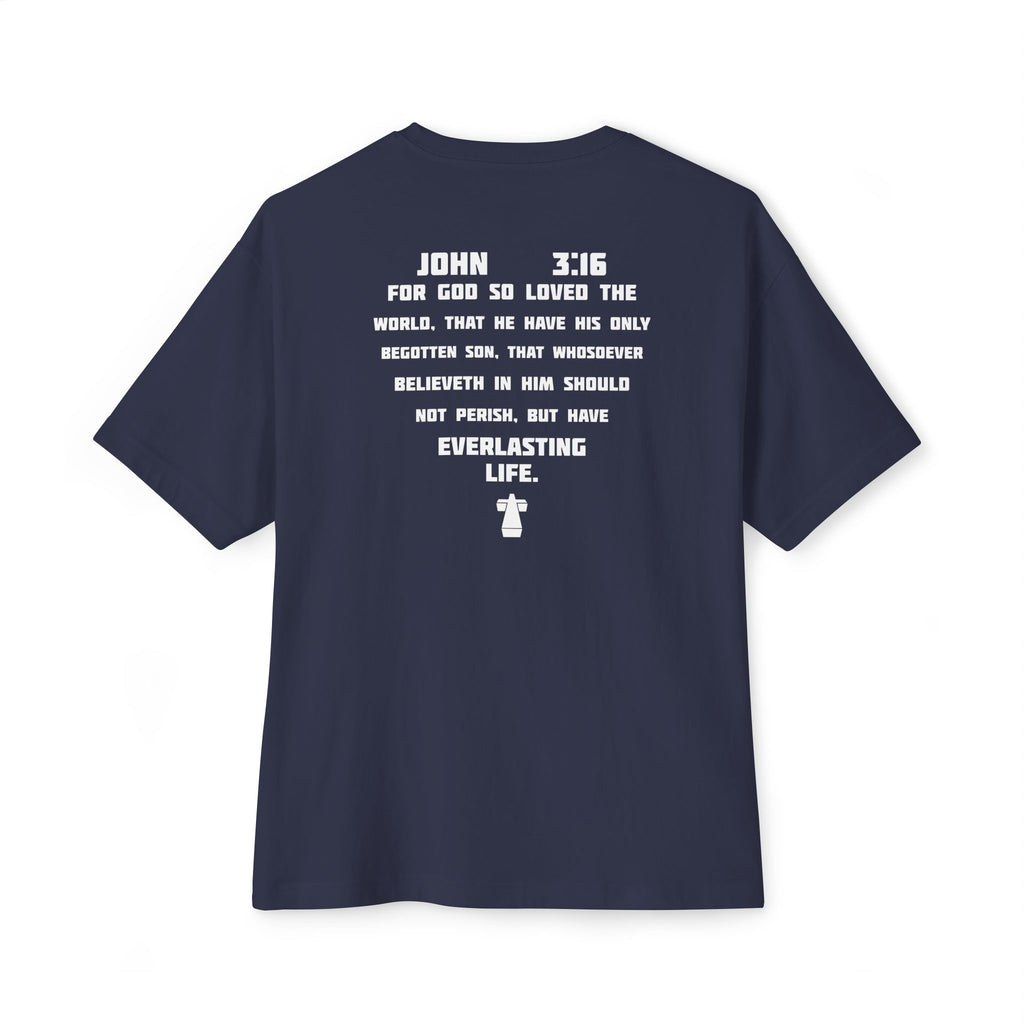 John 3:16 Graphic Tee - Christian Faith Bible Verse Shirt