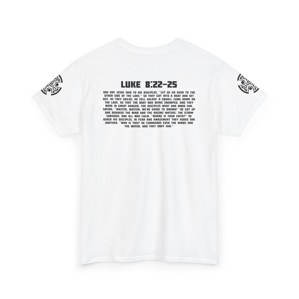 Luke 8:22-25 - Heavy Cotton T-Shirt