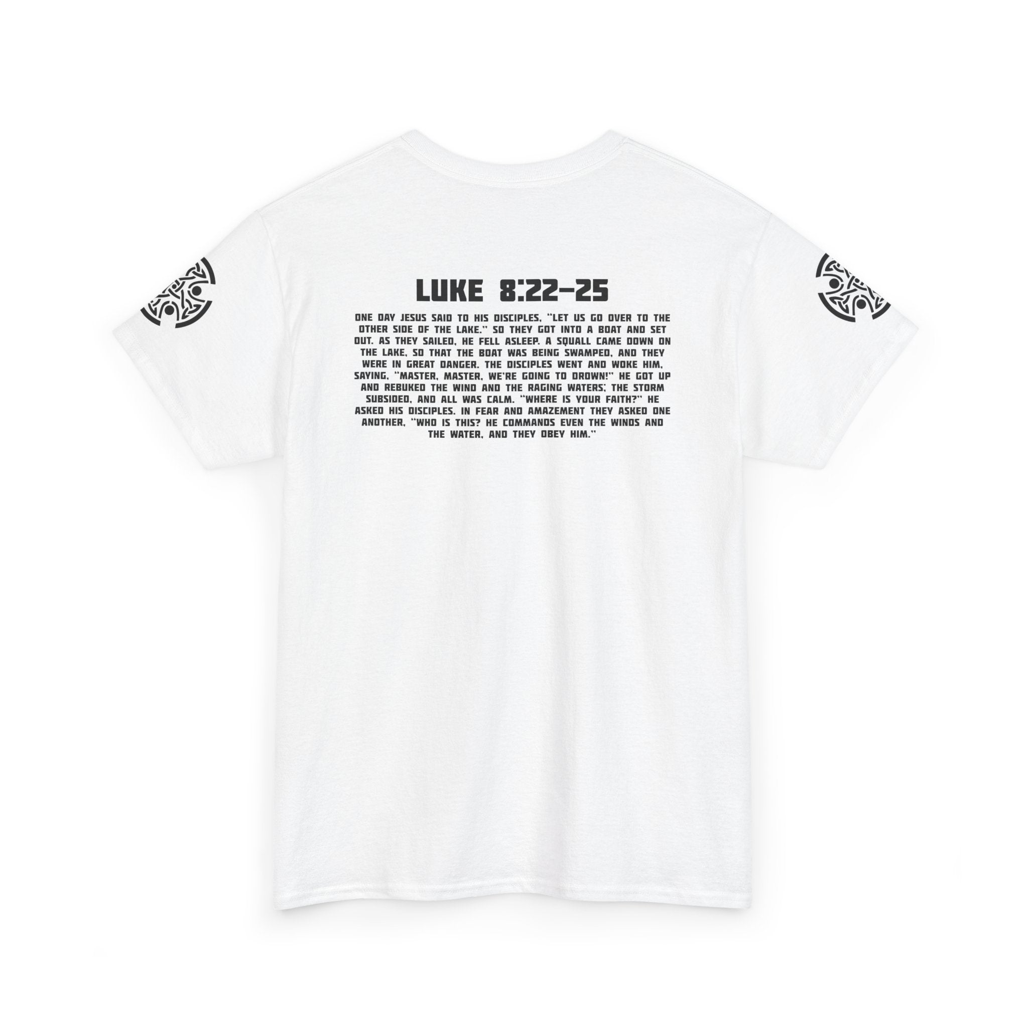 Luke 8:22-25 - Heavy Cotton T-Shirt