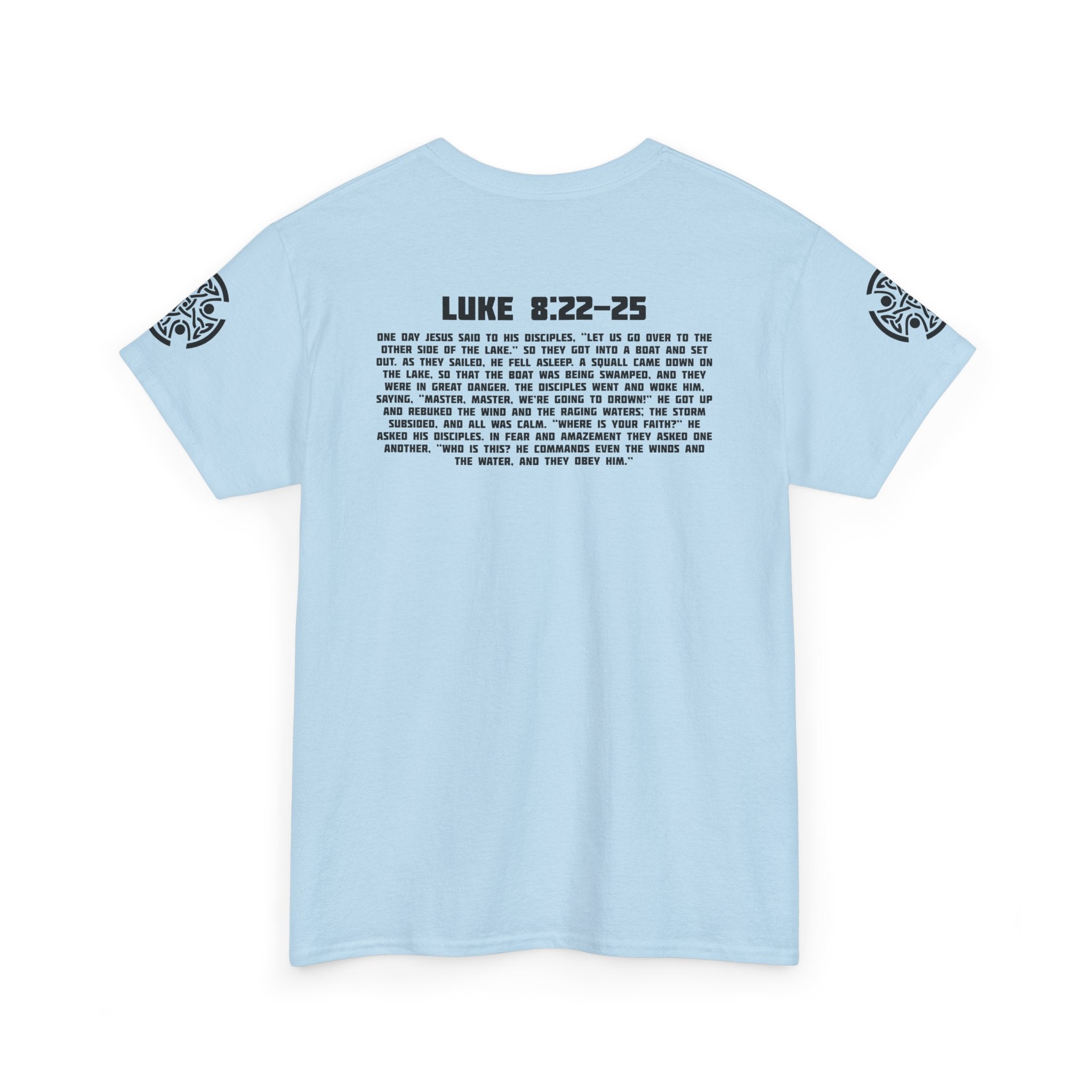 Luke 8:22-25 - Heavy Cotton T-Shirt