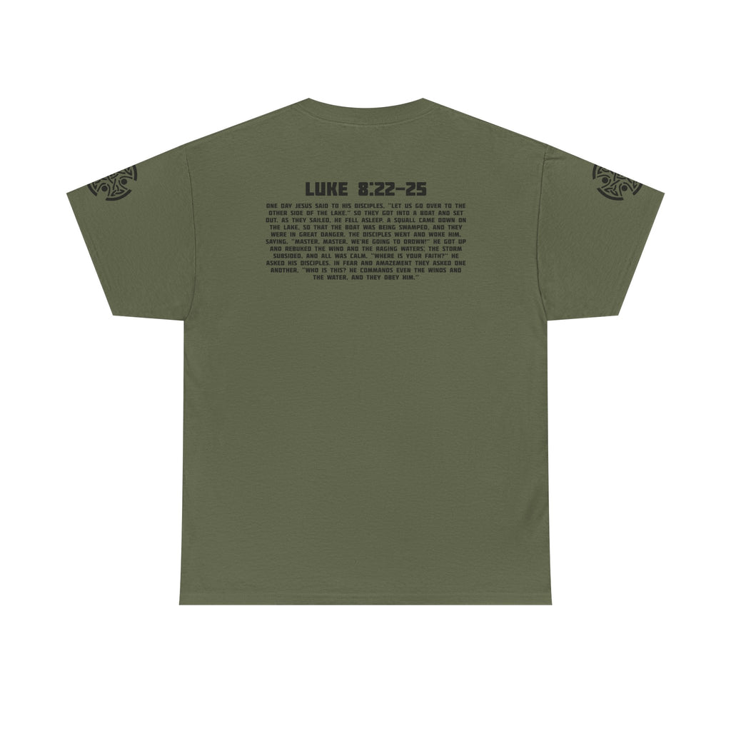Luke 8:22-25 - Heavy Cotton T-Shirt