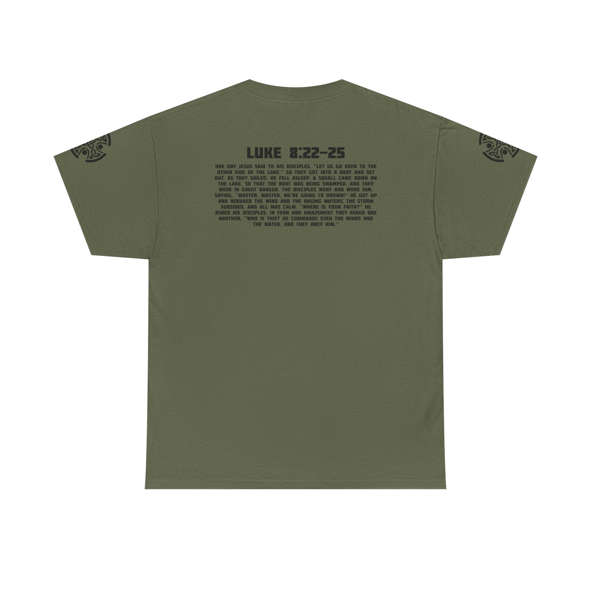 Luke 8:22-25 - Heavy Cotton T-Shirt