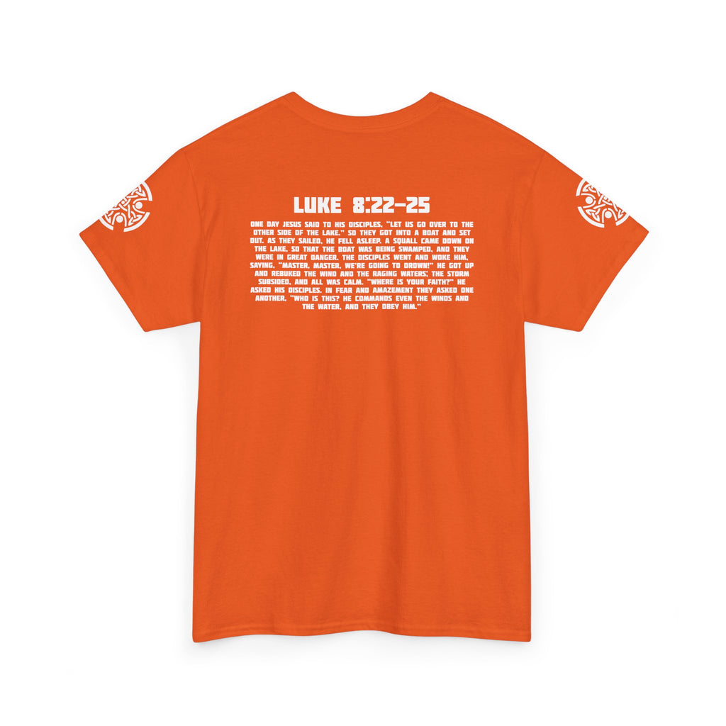Luke 8:22-25 - Heavy Cotton T-Shirt