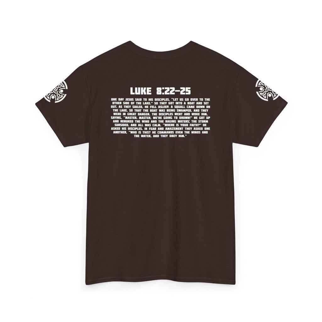 Luke 8:22-25 - Heavy Cotton T-Shirt