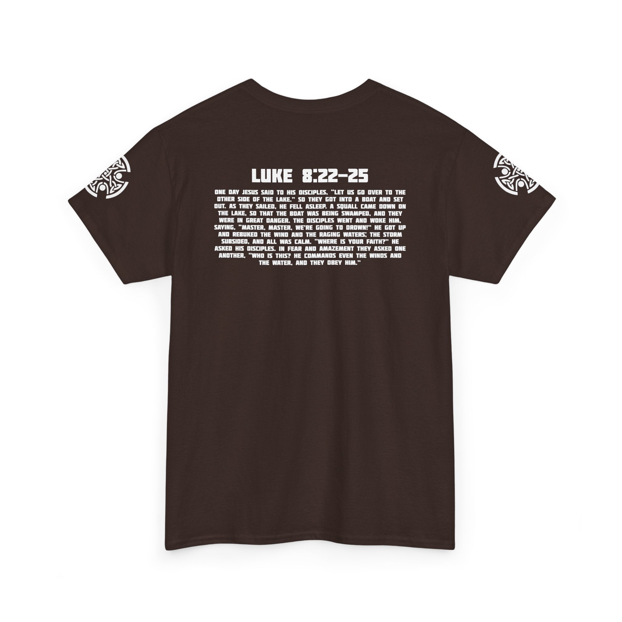 Luke 8:22-25 - Heavy Cotton T-Shirt