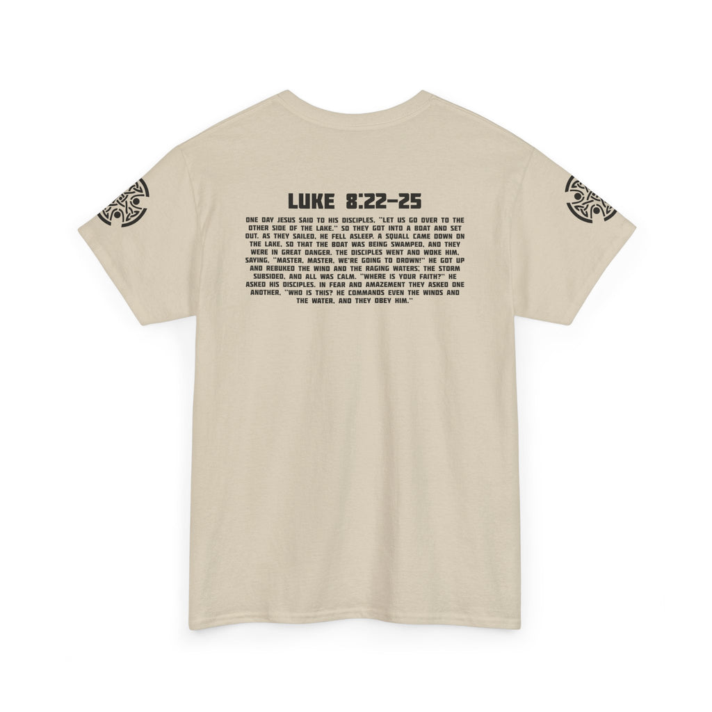 Luke 8:22-25 - Heavy Cotton T-Shirt