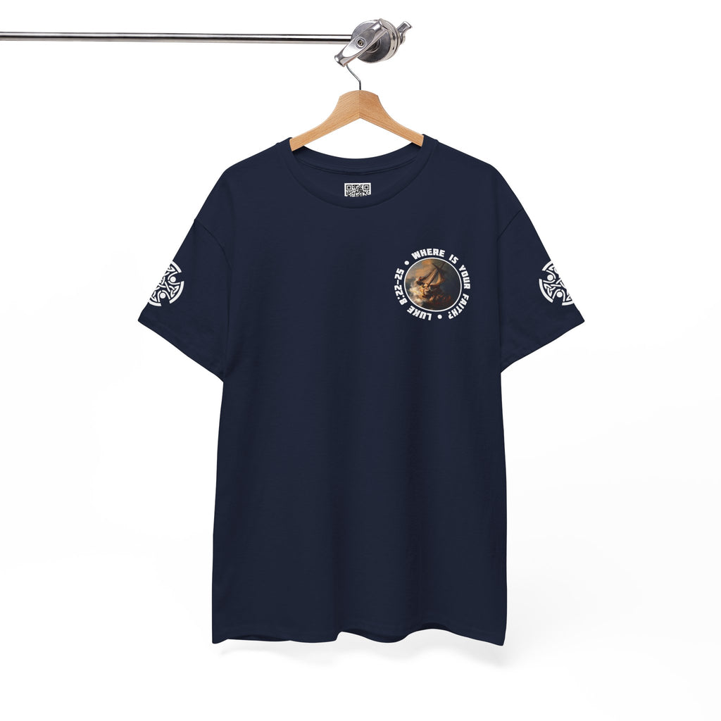 Luke 8:22-25 - Heavy Cotton T-Shirt