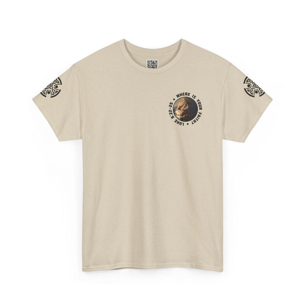 Luke 8:22-25 - Heavy Cotton T-Shirt