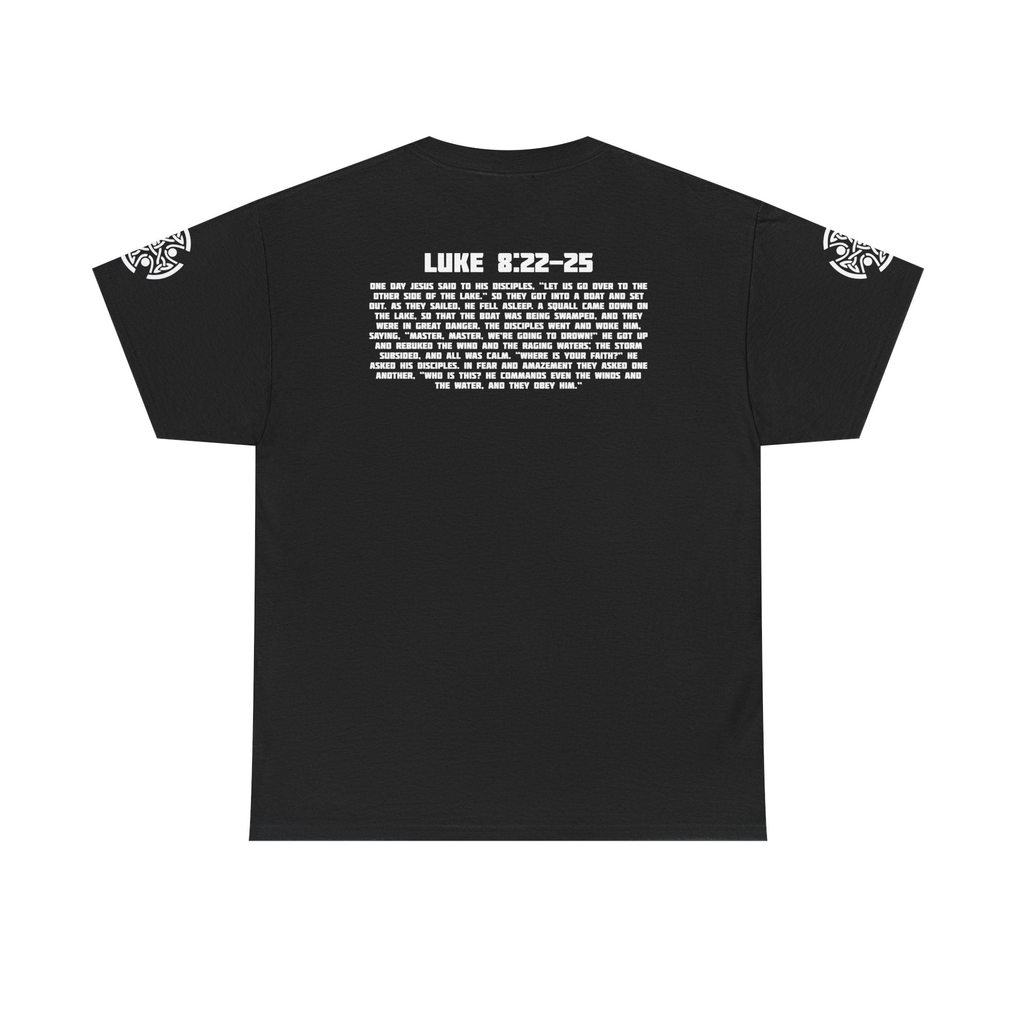 Luke 8:22-25 - Heavy Cotton T-Shirt