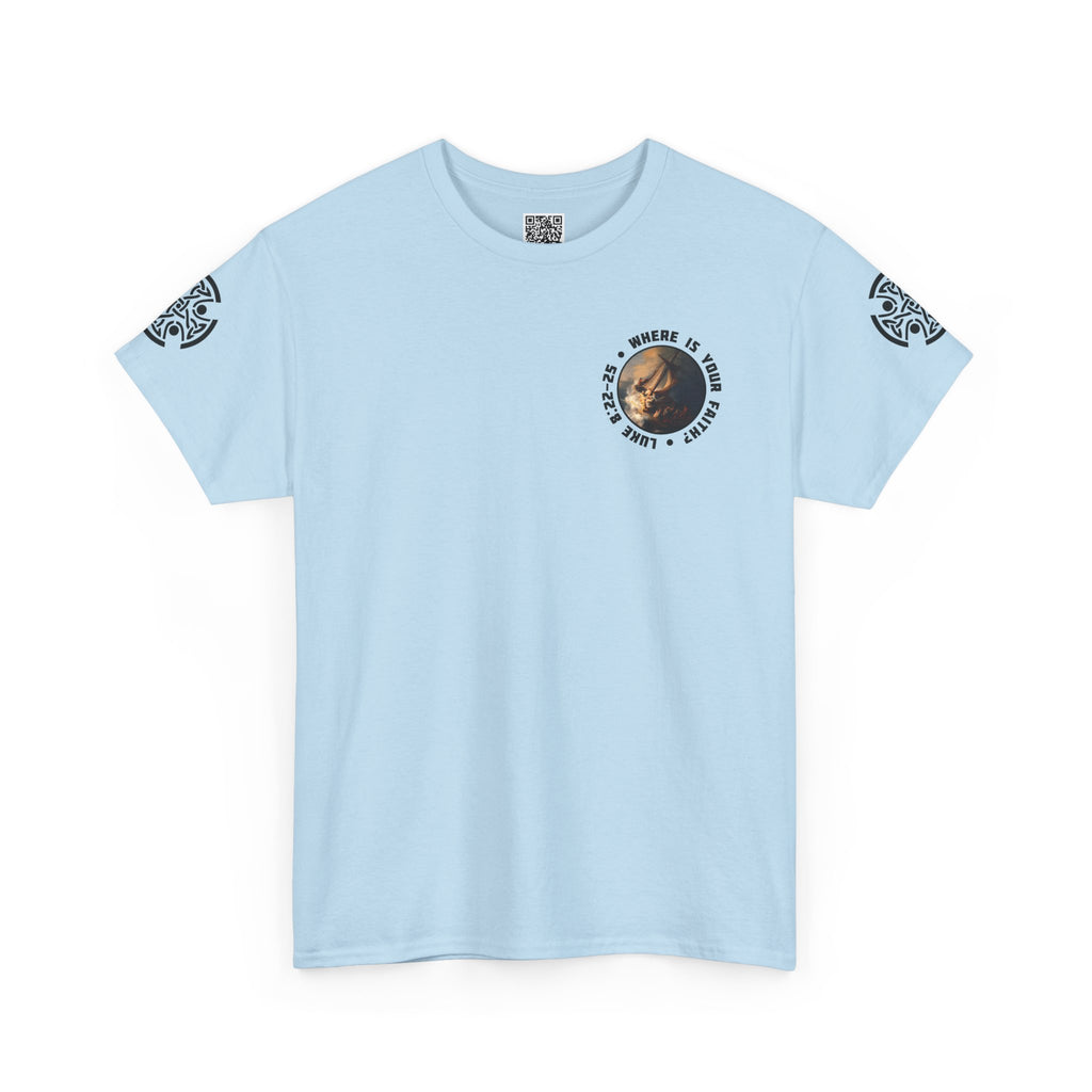 Luke 8:22-25 - Heavy Cotton T-Shirt