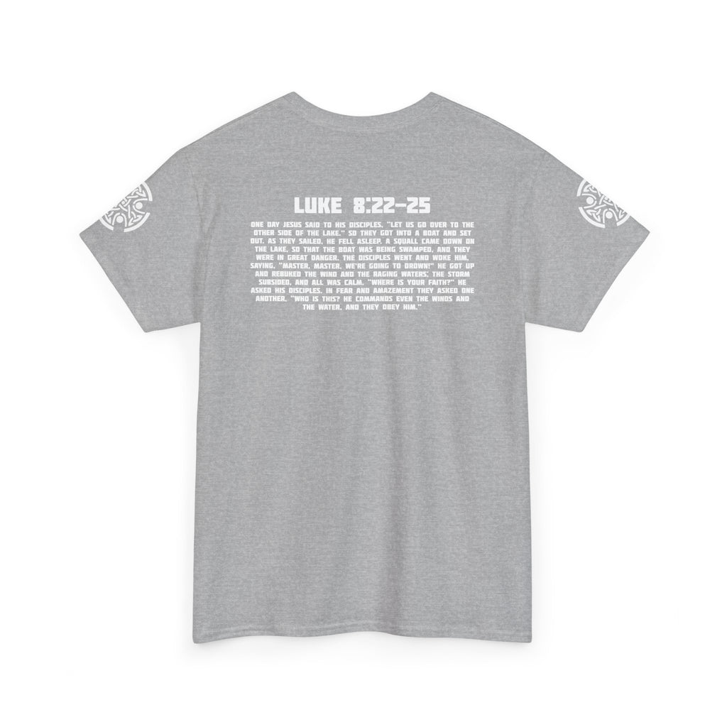 Luke 8:22-25 - Heavy Cotton T-Shirt
