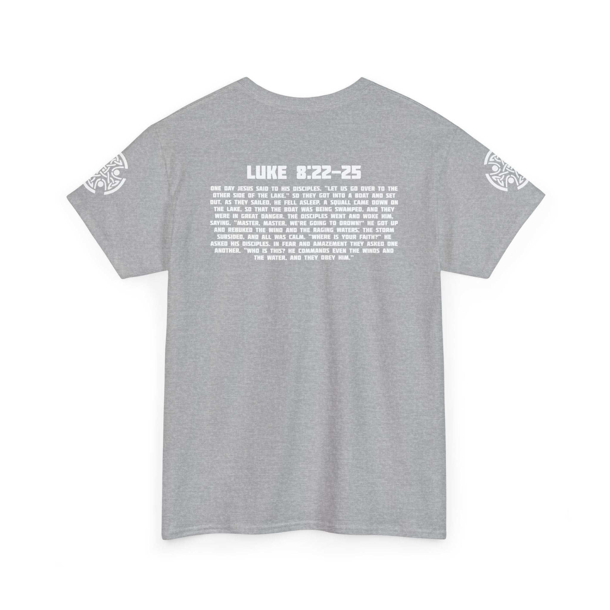 Luke 8:22-25 - Heavy Cotton T-Shirt