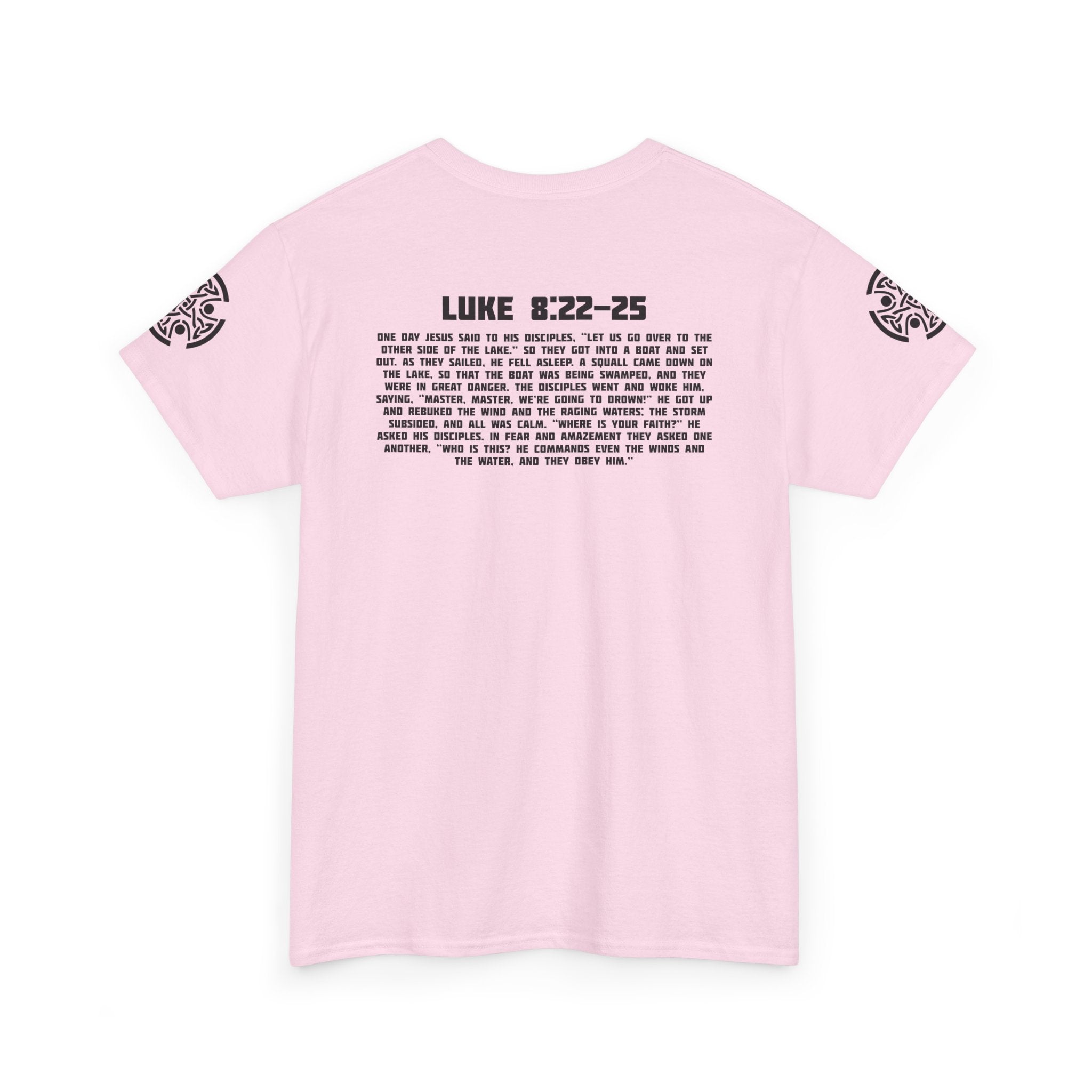Luke 8:22-25 - Heavy Cotton T-Shirt