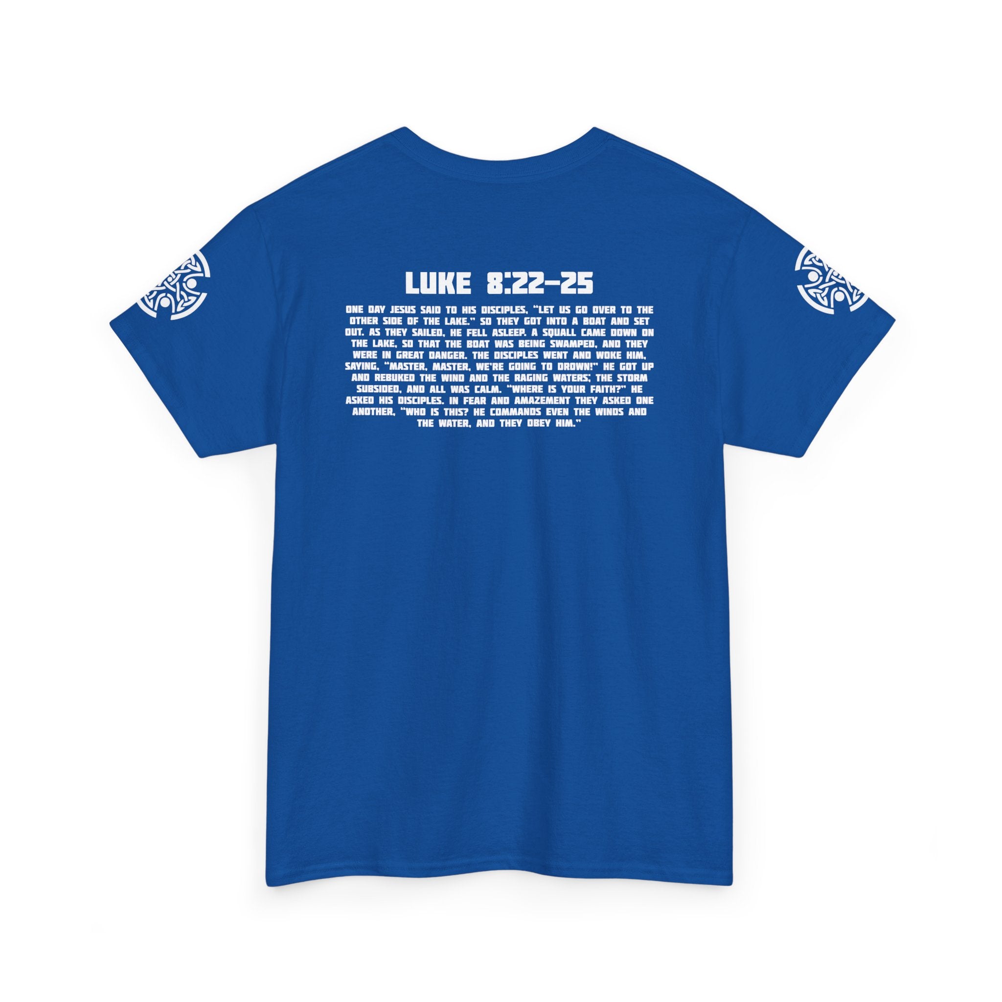 Luke 8:22-25 - Heavy Cotton T-Shirt