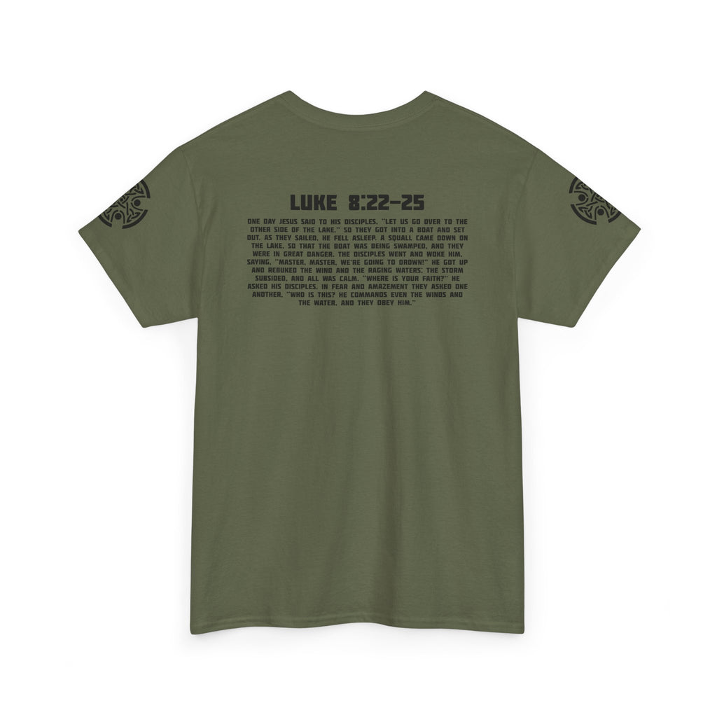 Luke 8:22-25 - Heavy Cotton T-Shirt