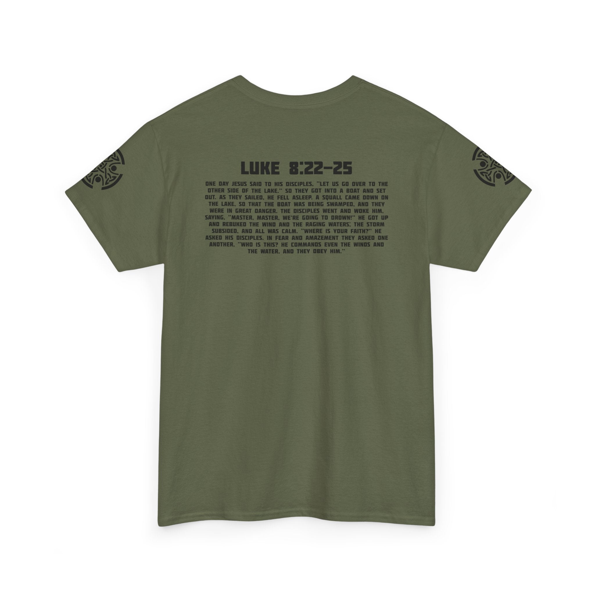 Luke 8:22-25 - Heavy Cotton T-Shirt