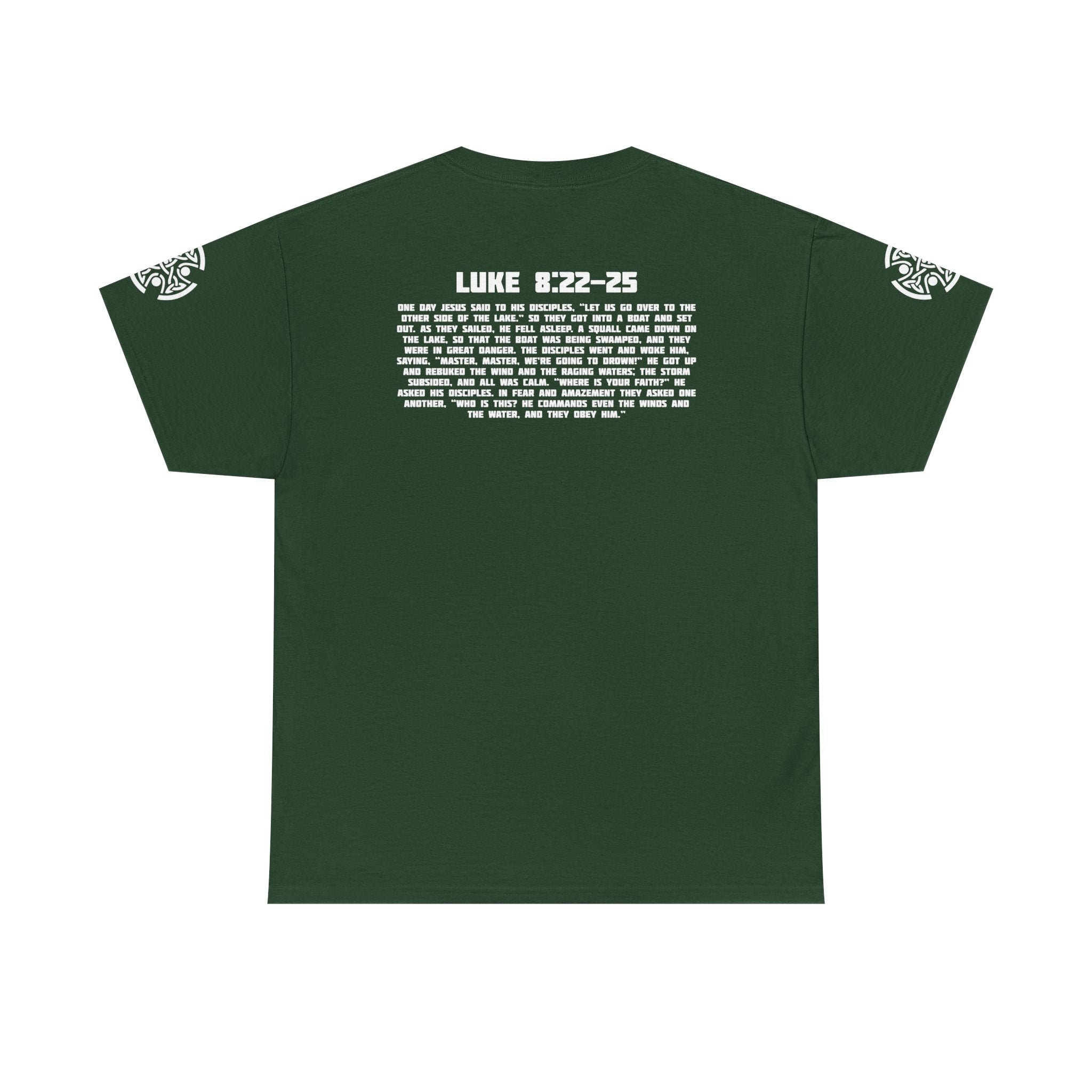 Luke 8:22-25 - Heavy Cotton T-Shirt