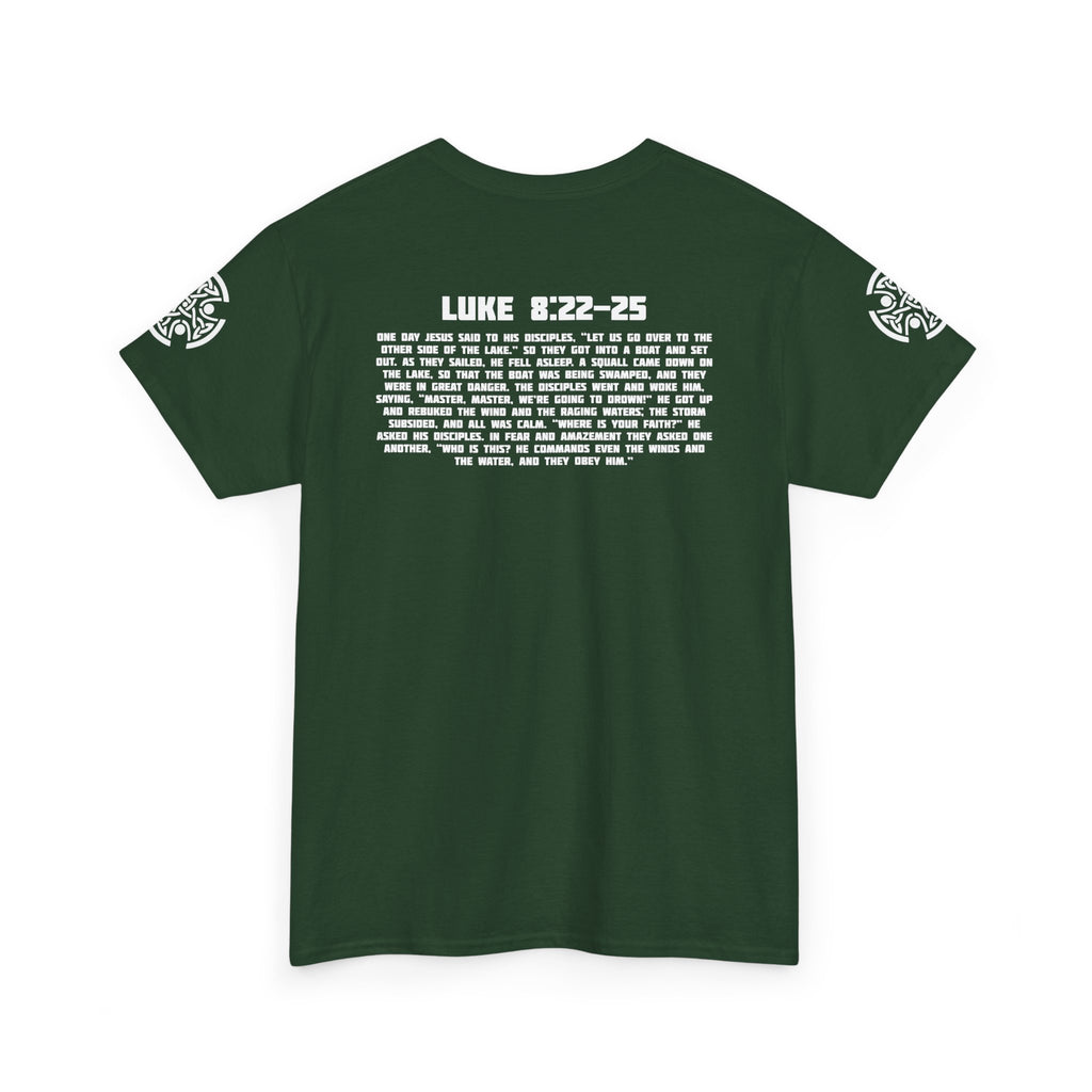 Luke 8:22-25 - Heavy Cotton T-Shirt