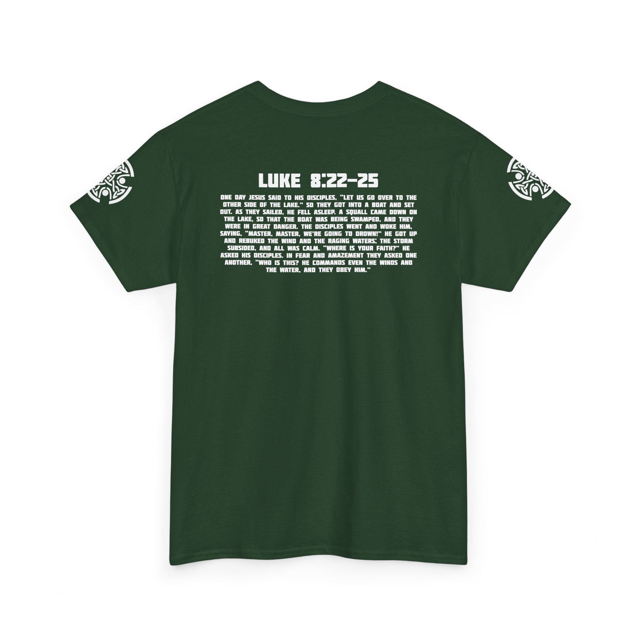 Luke 8:22-25 - Heavy Cotton T-Shirt