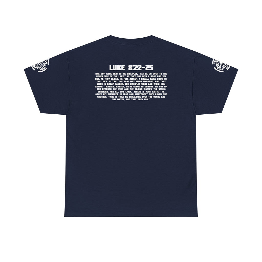 Luke 8:22-25 - Heavy Cotton T-Shirt