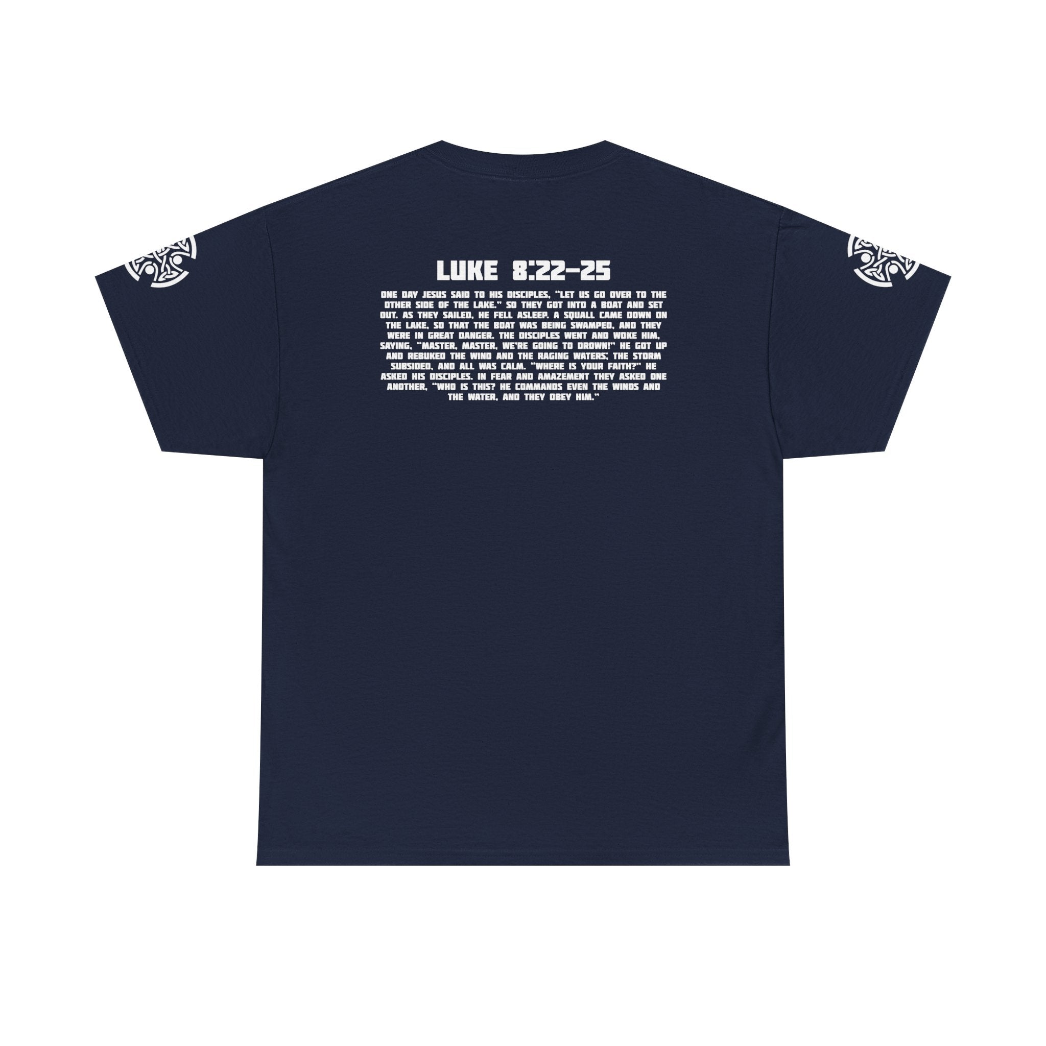 Luke 8:22-25 - Heavy Cotton T-Shirt