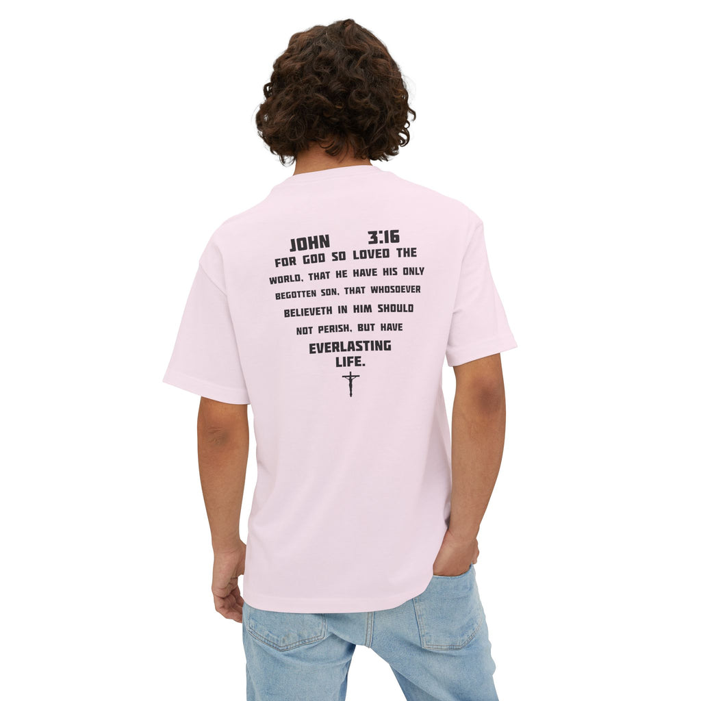 John 3:16 Graphic Tee - Christian Faith Bible Verse Shirt
