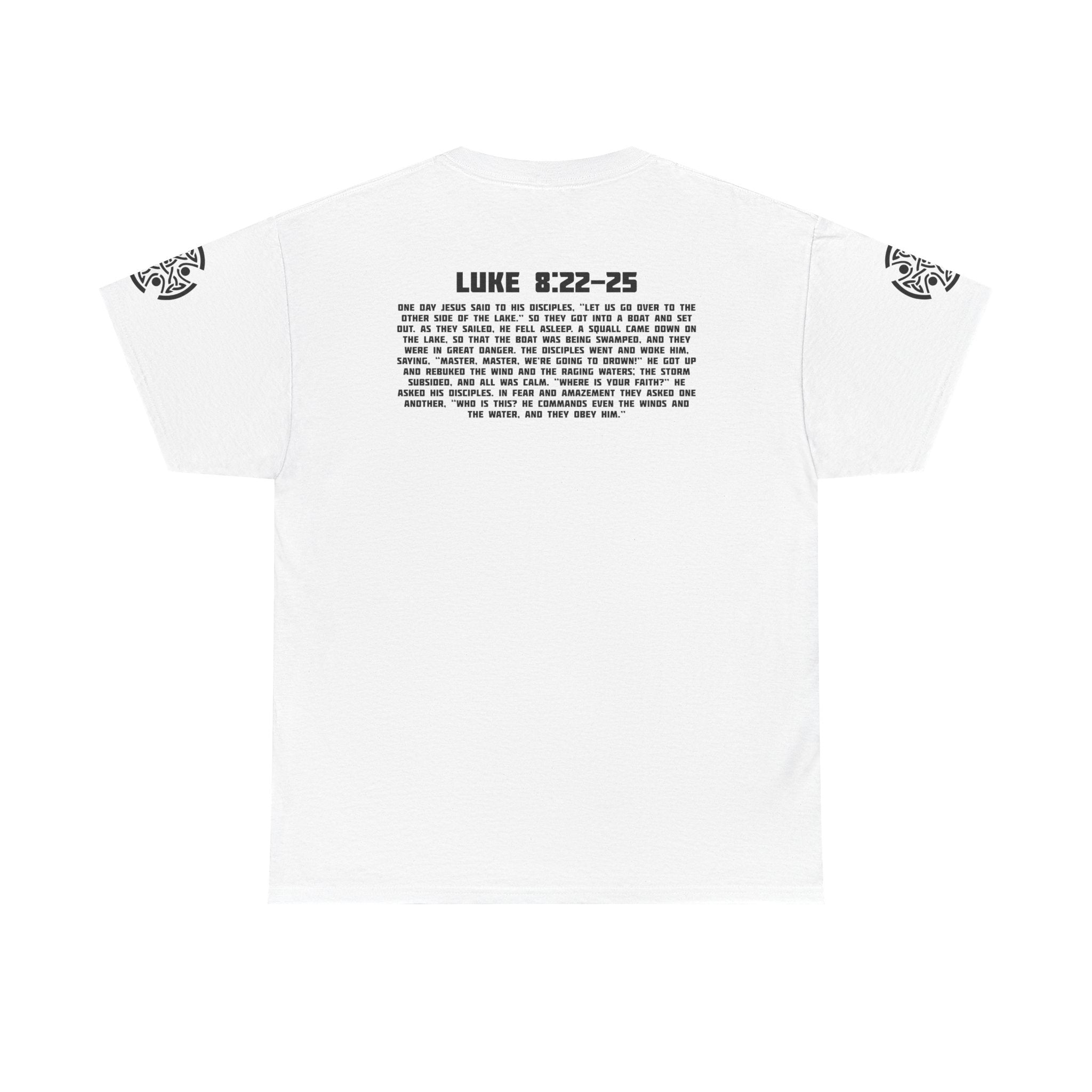 Luke 8:22-25 - Heavy Cotton T-Shirt
