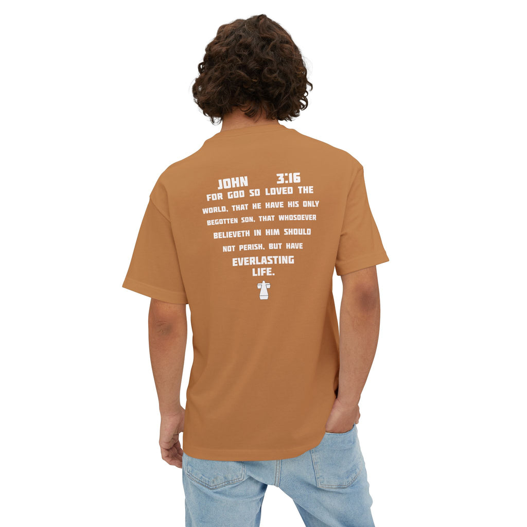 John 3:16 Graphic Tee - Christian Faith Bible Verse Shirt