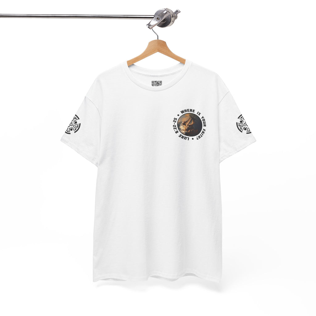 Luke 8:22-25 - Heavy Cotton T-Shirt