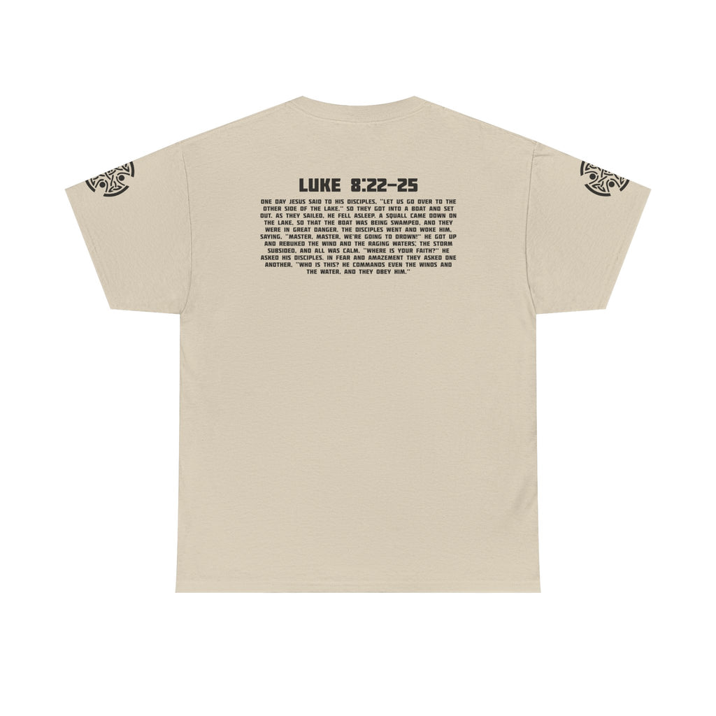 Luke 8:22-25 - Heavy Cotton T-Shirt